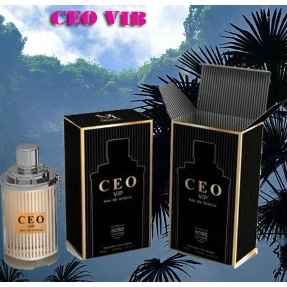 CEO VIP POUR HOMME designer 3.4 oz EDT By Mirage Brands